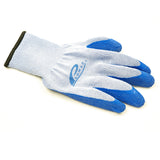 Promar GL-200-L Blue Crab Lobster Latex Grip Fishing and Utility Gloves Size Large
