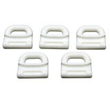 Bainbridge A018 PA018/5 Boat Sailboat 1/2" Round Nylon Sail Slug Mast or Boom Slide 5-Pack