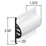 Taylor Made 46013 Dock-Pro 3-1/2" X 10' Commercial Grade Double Molded Vinyl Dock Gard Edging