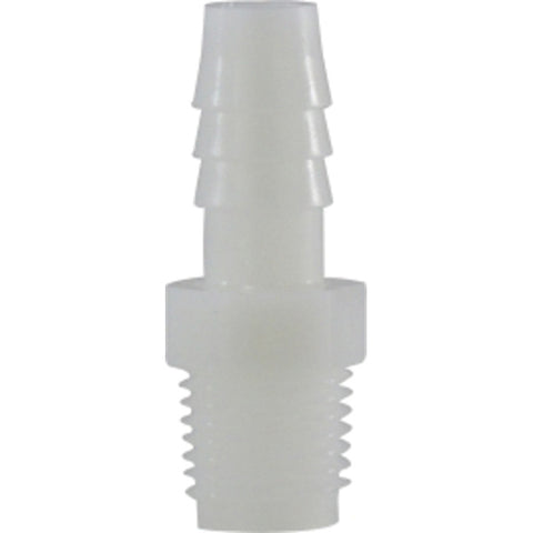 Midland Metal 33-025W 33025W Nylon 1" Hose Barb X 1" NPT Male Straight Adapter Fitting Seafit 357088