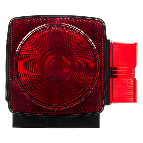 Hopkins B94 Red Submersible Stop / Tail / Turn Passenger Side Trailer Light
