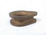 Boat Marine Vintage Manganese Bronze 10mm Rope X 55mm Closed Wire Rope Thimble