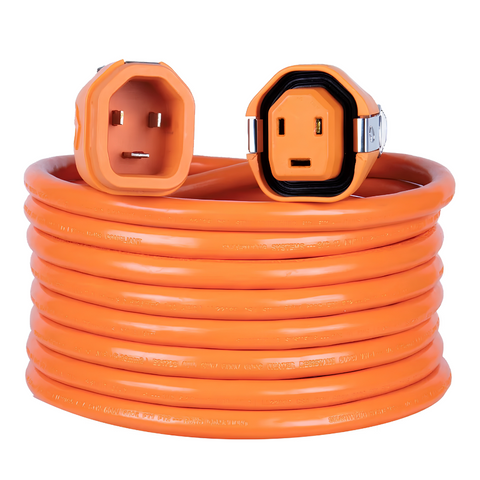 SmartPlug CM30253 Boat Marine 25' 30A/125V Dual Configuration Shore Power Cable Cordset