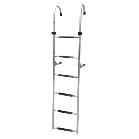 Boat Marine Grade Stainless Steel 65" 6-Step Removable Gunwale-Mount Ladder West Marine 12868550 7141SN