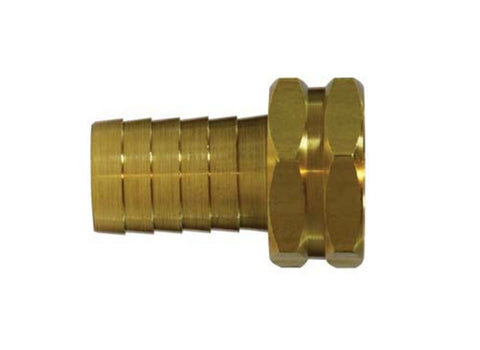 Midland Metal 30-032 30032 Brass 1/2" Hose Barb X 3/4" GHT Garden Hose Adapter Fitting Seafit 22325443