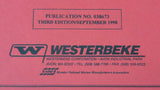 Westerbeke 038673 Genuine OEM BTD BCD BCDA BCDB Diesel Generator Service Manual