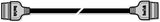 Raymarine D230 Autohelm 15" SeaTalk 3-Pin Flat Interconnect Cable 4001-138-A ST30 ST40 ST60 ST80