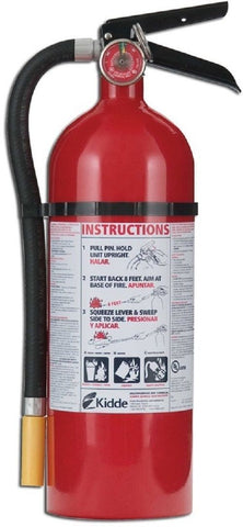 Kidde 46611201 Boat Marine Pro Line 5 lb ABC Fire Extinguisher with Metal Bracket - Second Wind Sales