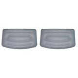 Zodiac Z1254 Inflatable Boat Bench Seat Grey Foam Cushion Set 2-Pack