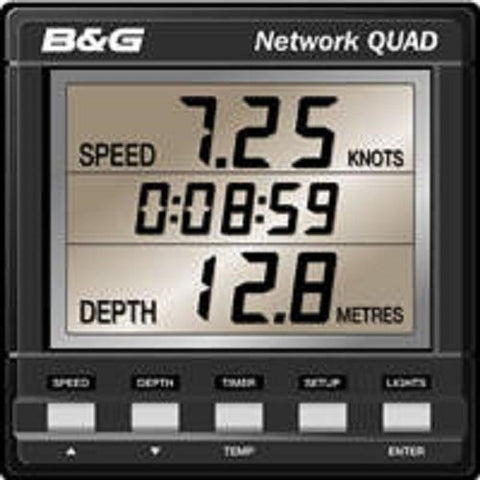 B&G Network QUAD 610-00-022 Boat Sailboat Marine LCD Display Unit
