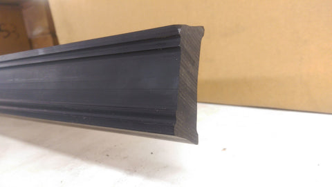 Yellow BOS 076 004474 3 Marine Grade Ridged Rubber 2-1/2" in. x 3/4" in. Rub Rail