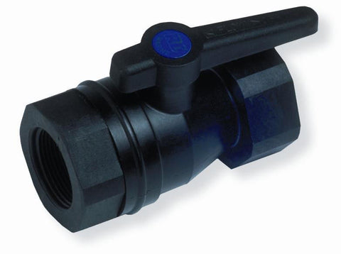 Forespar 905103 MF850 Boat Marine Marelon 1-1/4" NPS Threaded Mount Seacock Inline Ball Valve