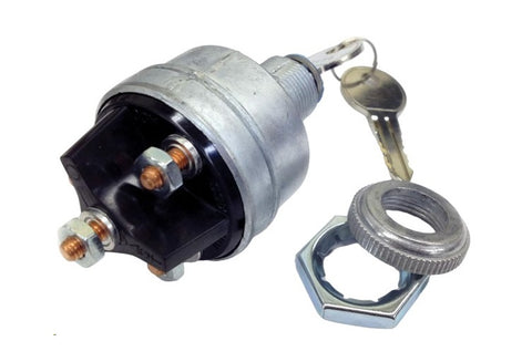 Sierra UN12140 Universal 15A 12VDC Accessory-Off-On-Start 4 Position Conventional Distribution Key Ignition Switch