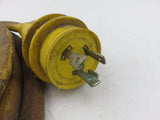 Marinco 25PCM 25PCM2 Boat RV Marine 30 AMP 125 VOLT 25' Yellow Shore Power Cable Cordset