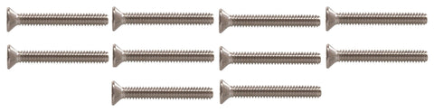 Marine Grade 8-32 X 1-1/2" Stainless Steel Flat Head Phillips Machine Screw Fasco Fastener MP0762 0762MP 10-Pack