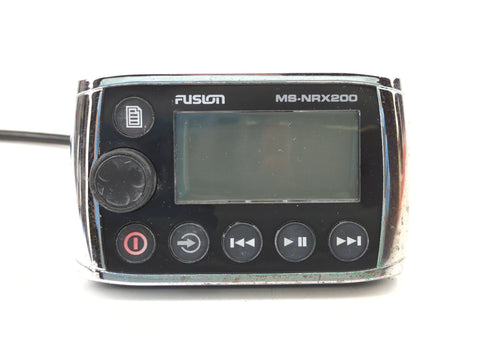 Fusion MS-NRX200 Marine Waterproof Wired Remote Control for MS-IP700 MS-AV700 Stereo