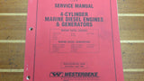 Westerbeke 43440 Genuine OEM 38B 42B Four Marine Diesel Engine Service Manual