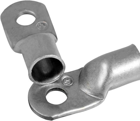 Marine Grade Heavy Duty Tinned Copper Lug 4 AWG Gauge Wire X 5/16" Stud Ancor 252255 2-Pack