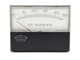 Modutec 2S Series Jewell Instruments 2-1/2" Panel Mount 50 AMP DC Ammeter Gauge Marinetics 7160-2