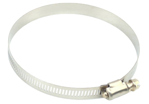 Mojak HC040P Worm Gear SAE 64 3-9/16" to 4-1/2" Stainless Steel Hose Clamp