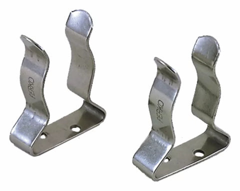 Perko 0502DP2STS Model 0502 1" to 1-3/4" Stainless Steel Spring Clamp 2-Pack - Second Wind Sales