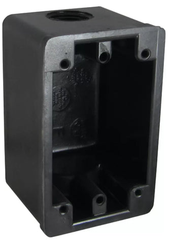 Marinco 6080 Size FS 15A 20A 30A Non-Metallic Electrical Receptacles Electrical Box - Second Wind Sales