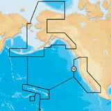 Navionics CF/12XG GOLD CF Card Electronic Chart Map US West Coast Alaska Baja and Hawaii