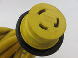 Marinco 25PCM 25PCM2 Boat RV Marine 30 AMP 125 VOLT 25' Yellow Shore Power Cable Cordset