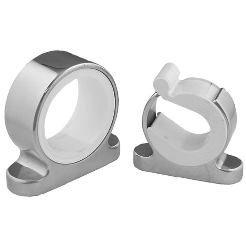 Taco Marine F16-2700-1 Stainless Steel Stationery Rod Hanger and Revolving Rod Tip