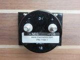 Modutec S2 Series Jewell Instruments 2-1/2" Panel Mount 12 Volt DC Voltage Gauge Meter Marinetics 7158-1