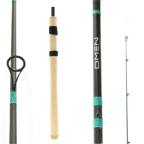 13 Fishing OG2S77ML OMEN GREEN 7’7” Medium Light Fast Spinning Fishing Rod