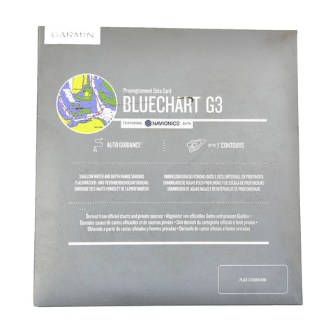 Garmin 010-11331-04 BlueChart g3 SD/Micro-SD Chartplotter Chart Map Americas Regular Blank