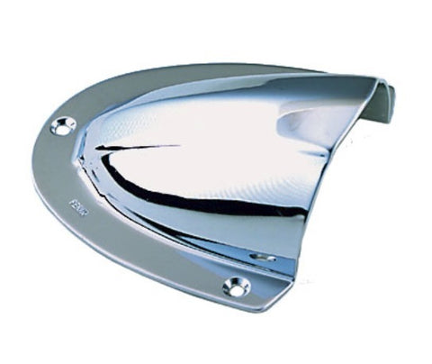 Perko 0339DP0CHR Marine Boat Chrome Plated Brass 4" X 3-3/4" Clam Shell Ventilator