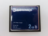 Navionics CF/912P Platinum CF Card Electronic Chart Map US West Coast