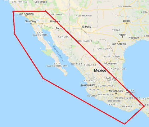 Navionics US515S32 NavChart Classic Electronic Chart Card Map LA to Salina Cruz