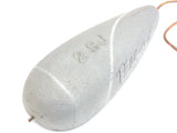 Electro Guard TEAR-19-W 2-SJ 1-5/8" X 5-1/8" Teardrop Weld-On Hull Plate Zinc Anode with Bonding Wire