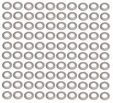 Marine Grade #10 D X 7/16” OD Stainless Steel Flat Washer Fasco Fastener BP1396 1396BP 100-Pack