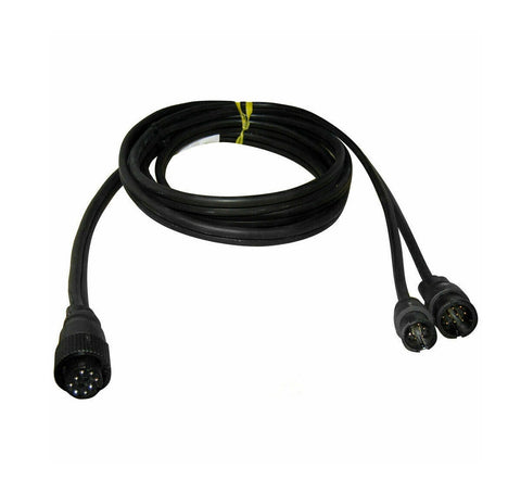 Furuno AIR-033-270 Airmar 33-270-01 10-Pin (F) to 10-Pin (M) and 6-Pin (M) Transducer Y-Cable