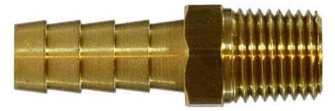 Midland Metal 32-023 32023 Brass 3/4" Hose Barb X 3/4" NPT Male Straight Adapter Fitting - Second Wind Sales