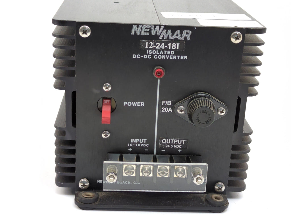 Newmar 12-24-18i Isolated Series 12VDC to 24VDC 18 AMP Step-Up DC-DC C ...