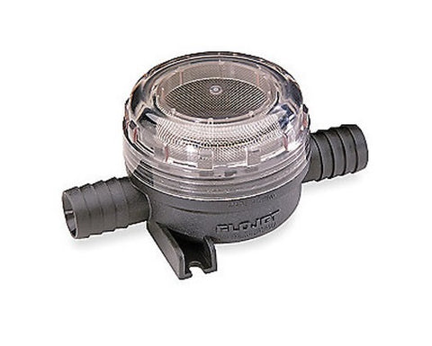Flojet 01740-000 Stainless Steel 40 Mesh 3/4" Hose Barb Pump Strainer 01740-000S