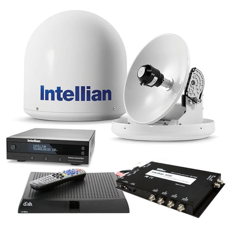 Intellian i2 B4-i2DNSB Marine Satellite TV System with MIM for Dish Network and Bell TV