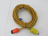 Marinco Custom Marine Boat 20 AMP Male to 15 AMP Female 40' Electrical Shore Power Adapter Like 107A