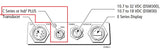 Raymarine E65009 DSM250 DSM300 DSM30 3-Pin HSB to 4-Pin C-Series Chartplotter Adapter Cable