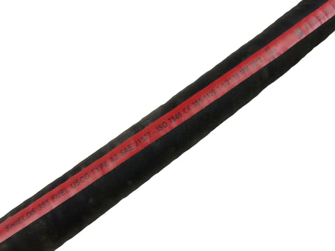 Shields 16-355-1120 FIRE-ACOL Boat Marine 1-1/2"  X 3' Reinforced USCG Type A2 355 Fuel Fill Hose
