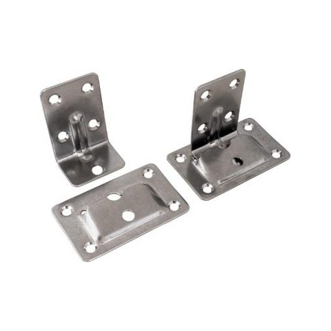 Sea Dog 221320-1 Marine Boat Stainless Steel Table Bracket 4-Piece Set