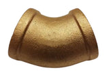 Midland Metal 44-186 44186 Marine Grade Bronze 1-1/4" NPT Female X 45° Elbow Fitting