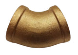 Midland Metal 44-185 44185 Marine Grade Bronze 1" NPT Female X 45° Elbow Fitting