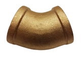 Midland Metal 44-183 44183 Marine Grade Bronze 1/2" NPT Female X 45° Elbow Fitting