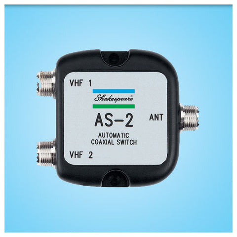 Shakespeare AS-2 Boat Marine VHF Radio Automatic Coaxial Switch